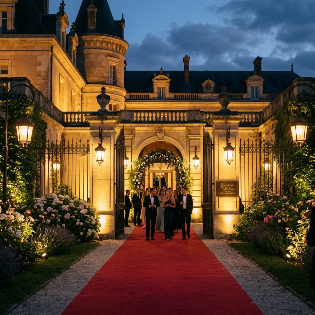 Luxury chateau estate wedding destination