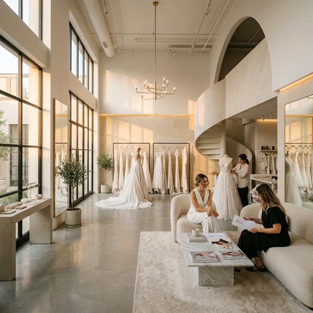 Luxury Wedding Atelier Storefront Studio